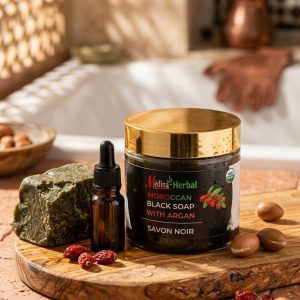 Le savon noir à base d’huile d’argan